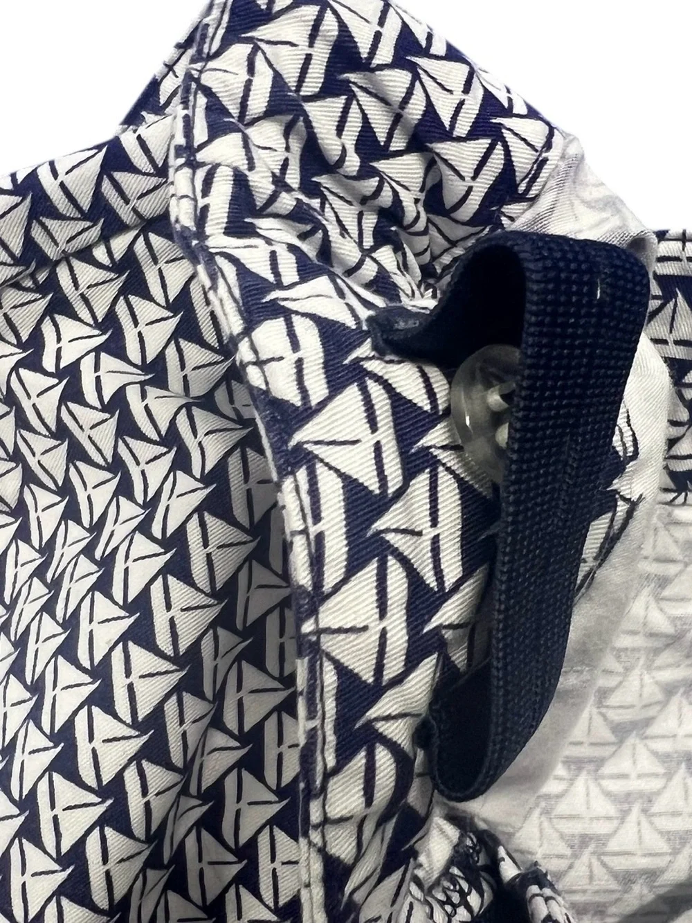 Janie and Jack 4Y Navy & White Sailboat Print Shorts